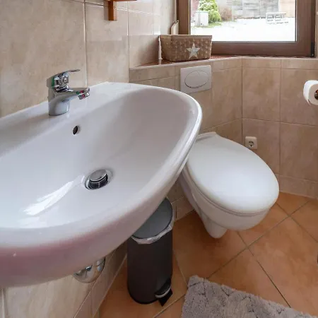 Ferienhaus In Suhl In Der Naehe Des Rennsteigs Hébergement de vacances Suhl