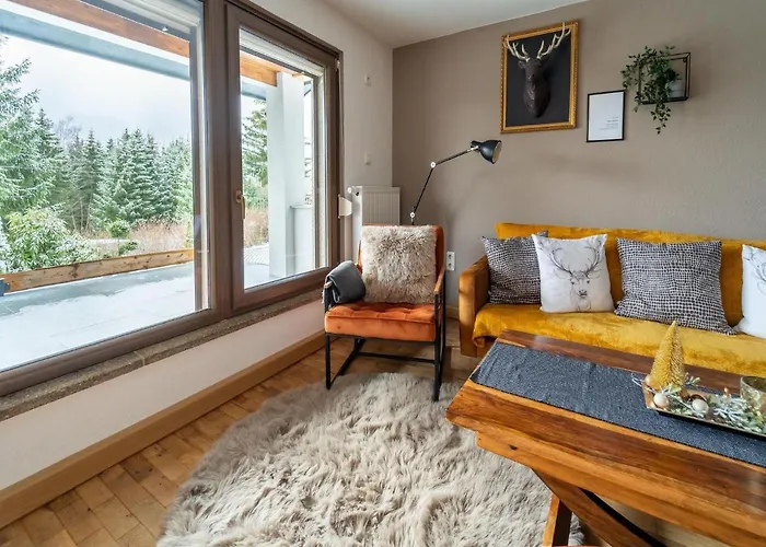 Ferienhaus In Suhl In Der Naehe Des Rennsteigs Hébergement de vacances Suhl